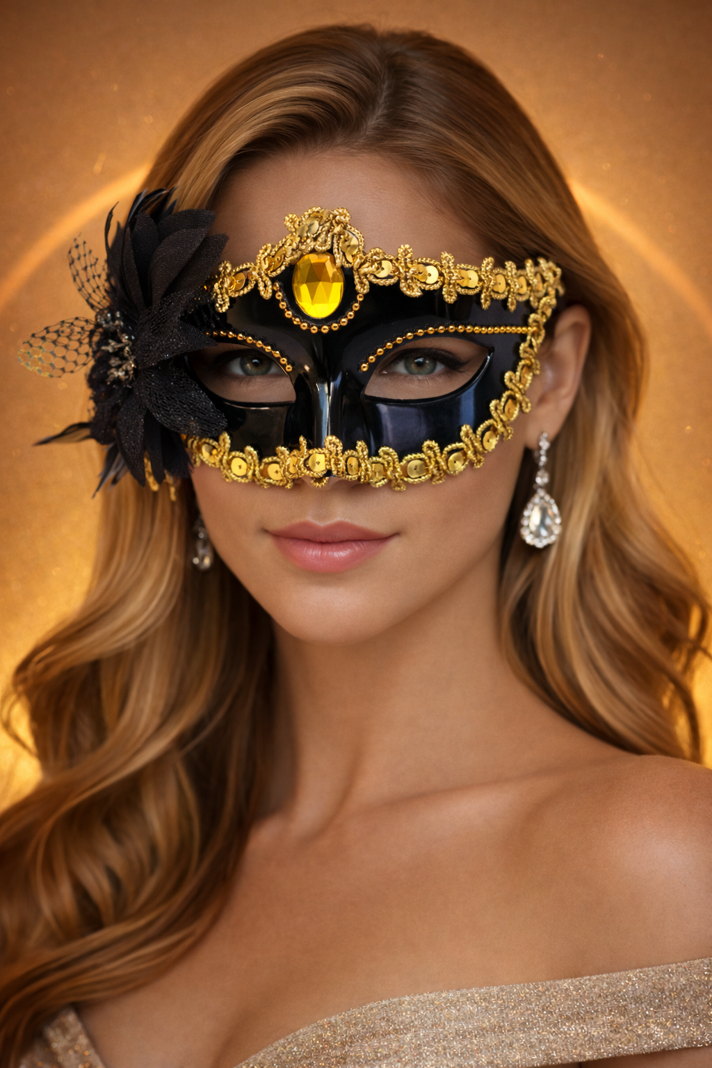 Masque Vénitien | L'Éclat Doré