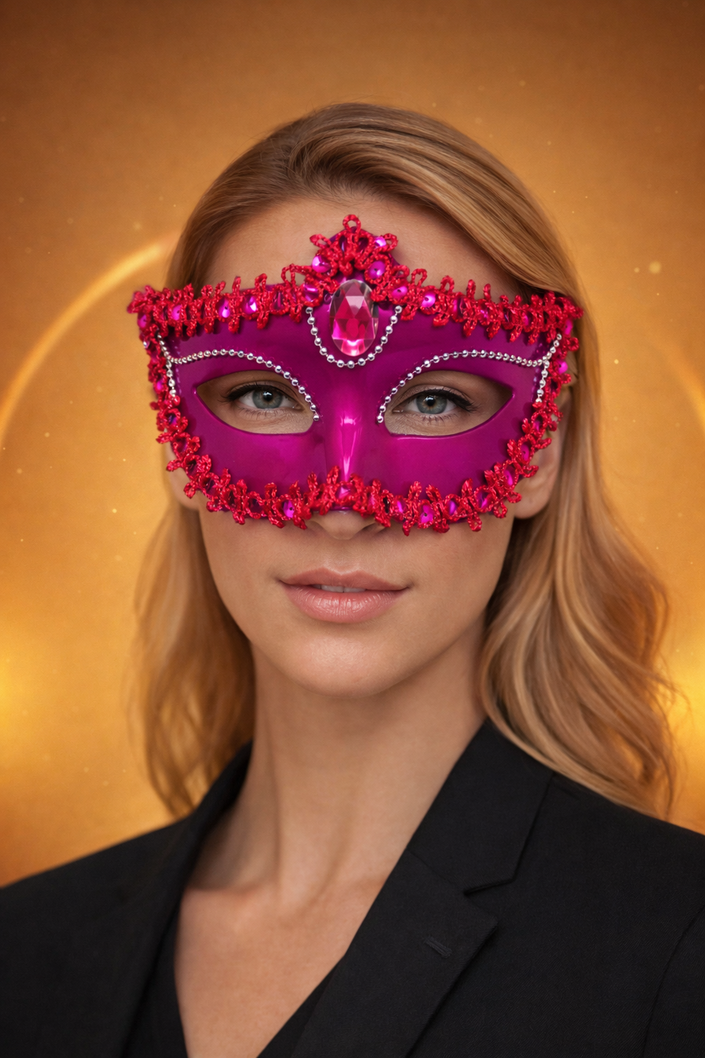 Masque Vénitien | La Sérénité Rose