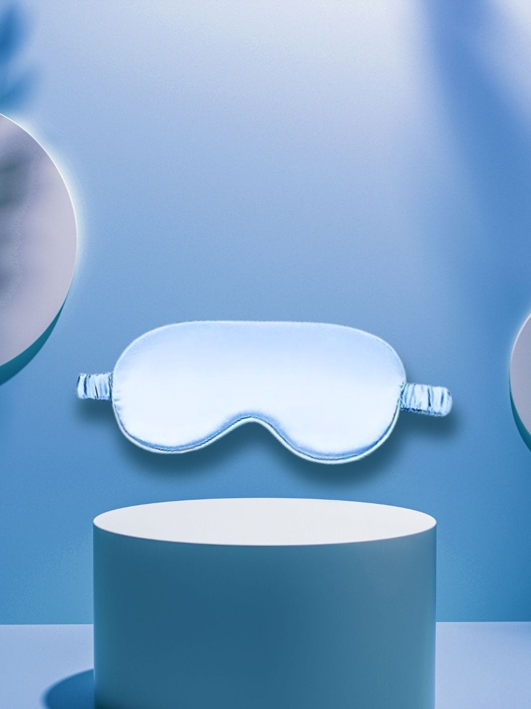 Masque De Nuit | Le Satiné<br>Bleu Pastel