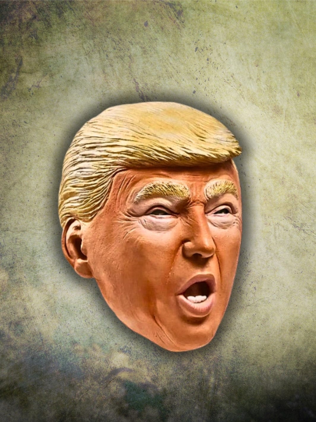 Masque En Latex Réaliste Donald Trump - Costume Adulte Président Pour Fêtes Et Événements
