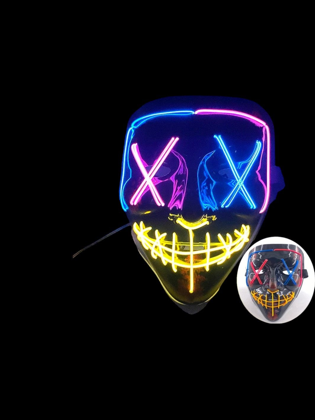 Masque Led | Le Farceur<br>Multicolore