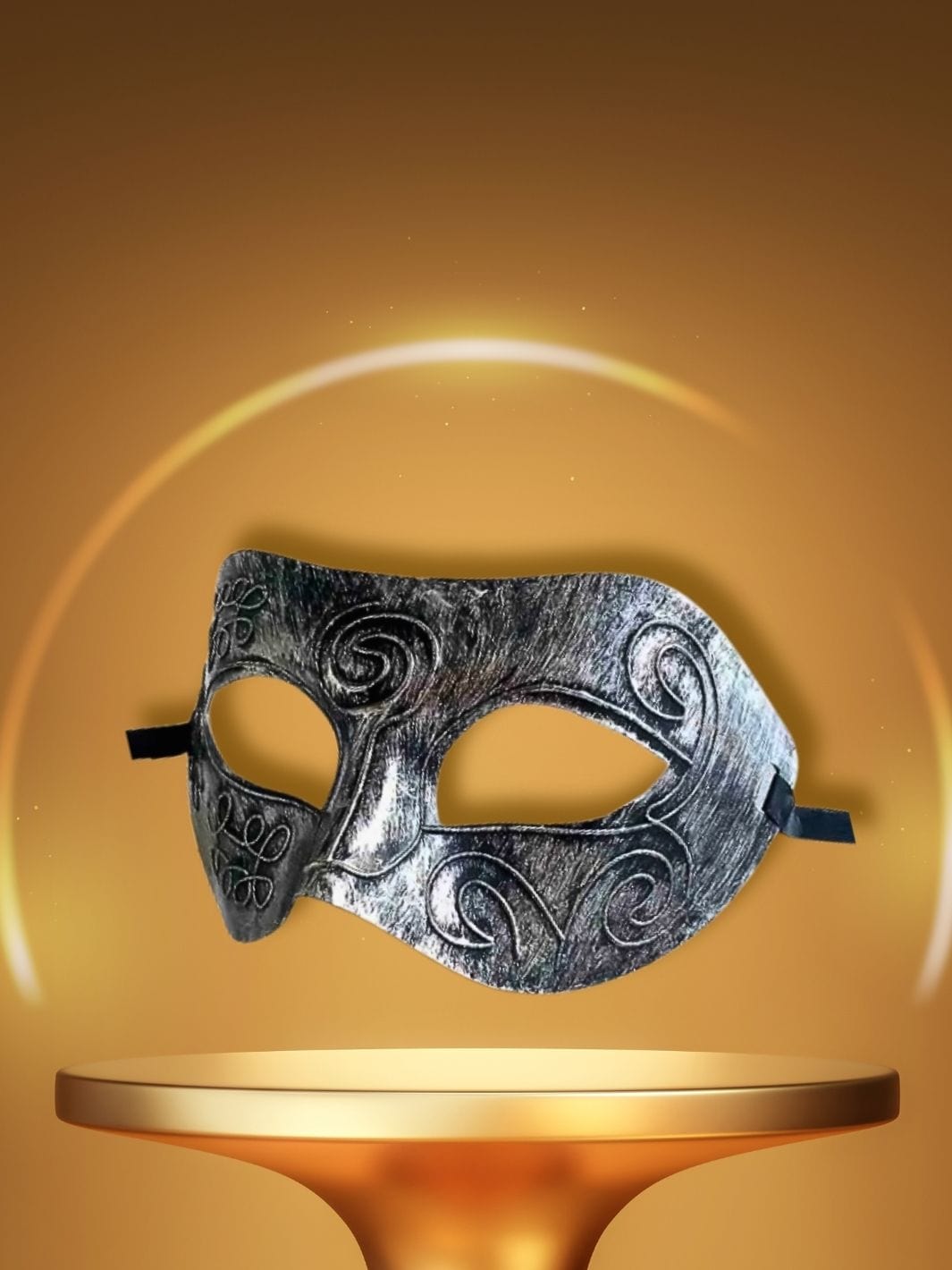 Masque Vénitien | L'Élégance<br>Argenté