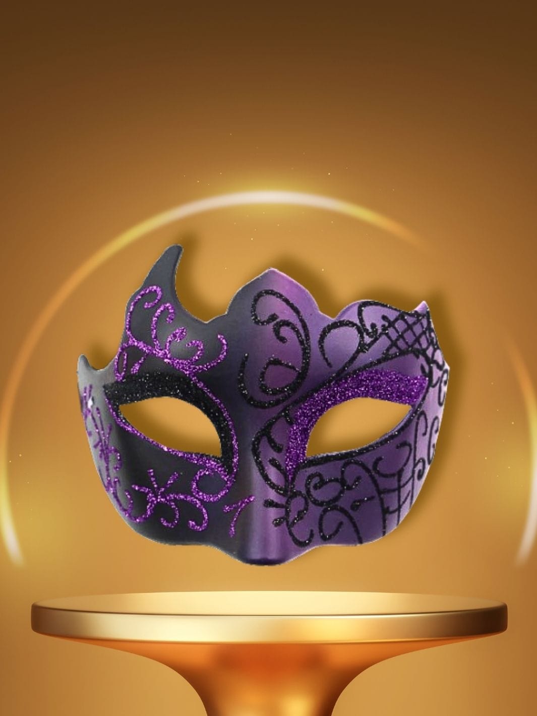 Masque Vénitien | La Distinction<br>Violet