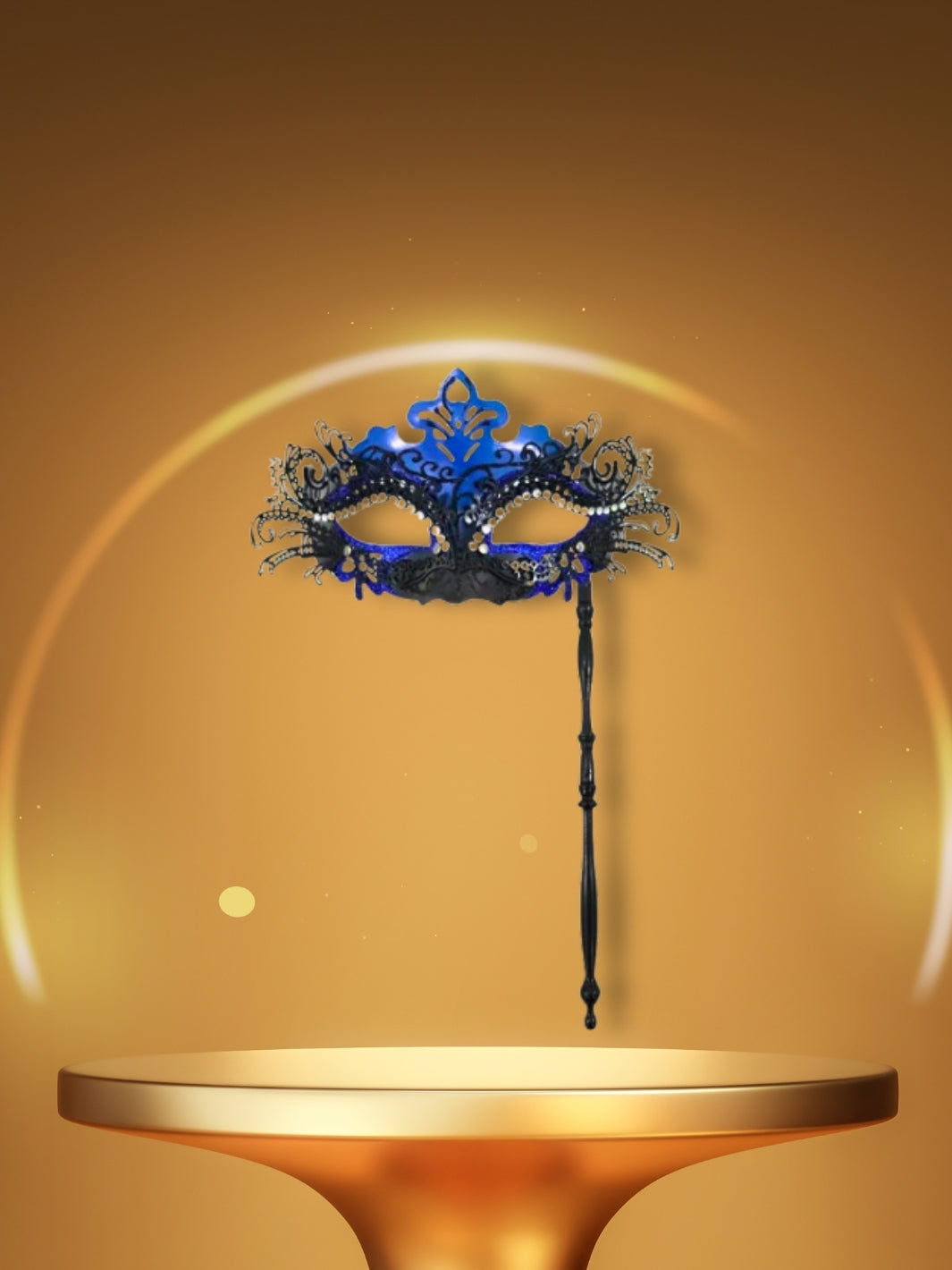 Venetian Mask | Instinct<br> Black and Blue