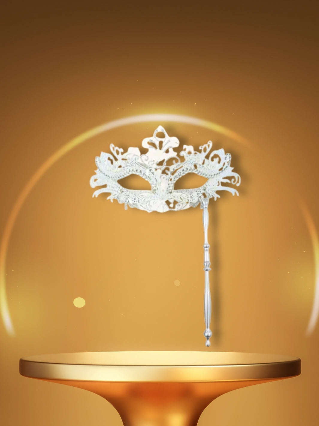 Masque Vénitien | L'Instinct Blanc