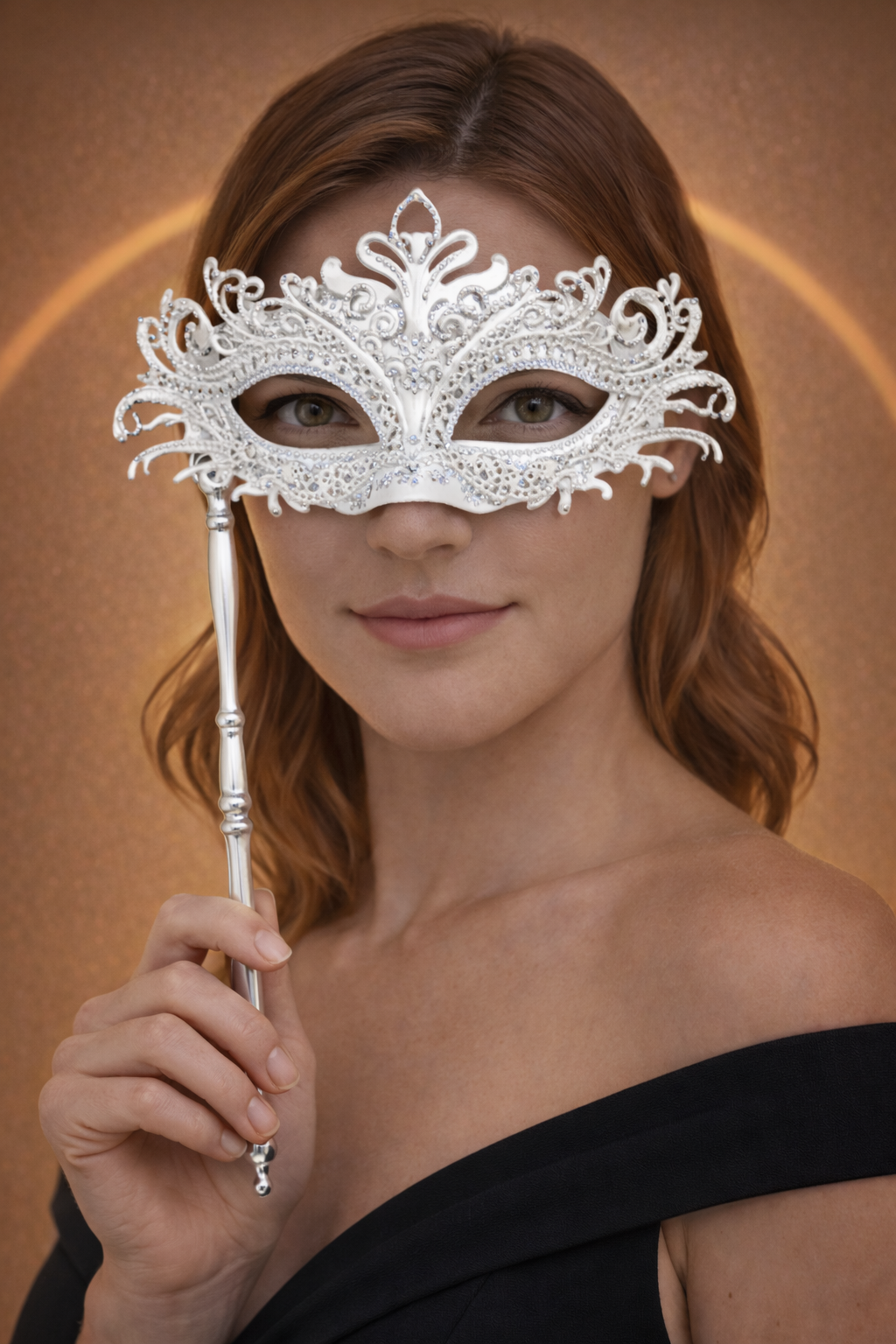Masque Vénitien | L'Instinct Blanc