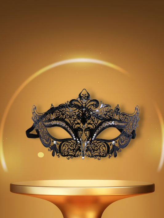 Masque Vénitien | Le Royal Noir Blanc