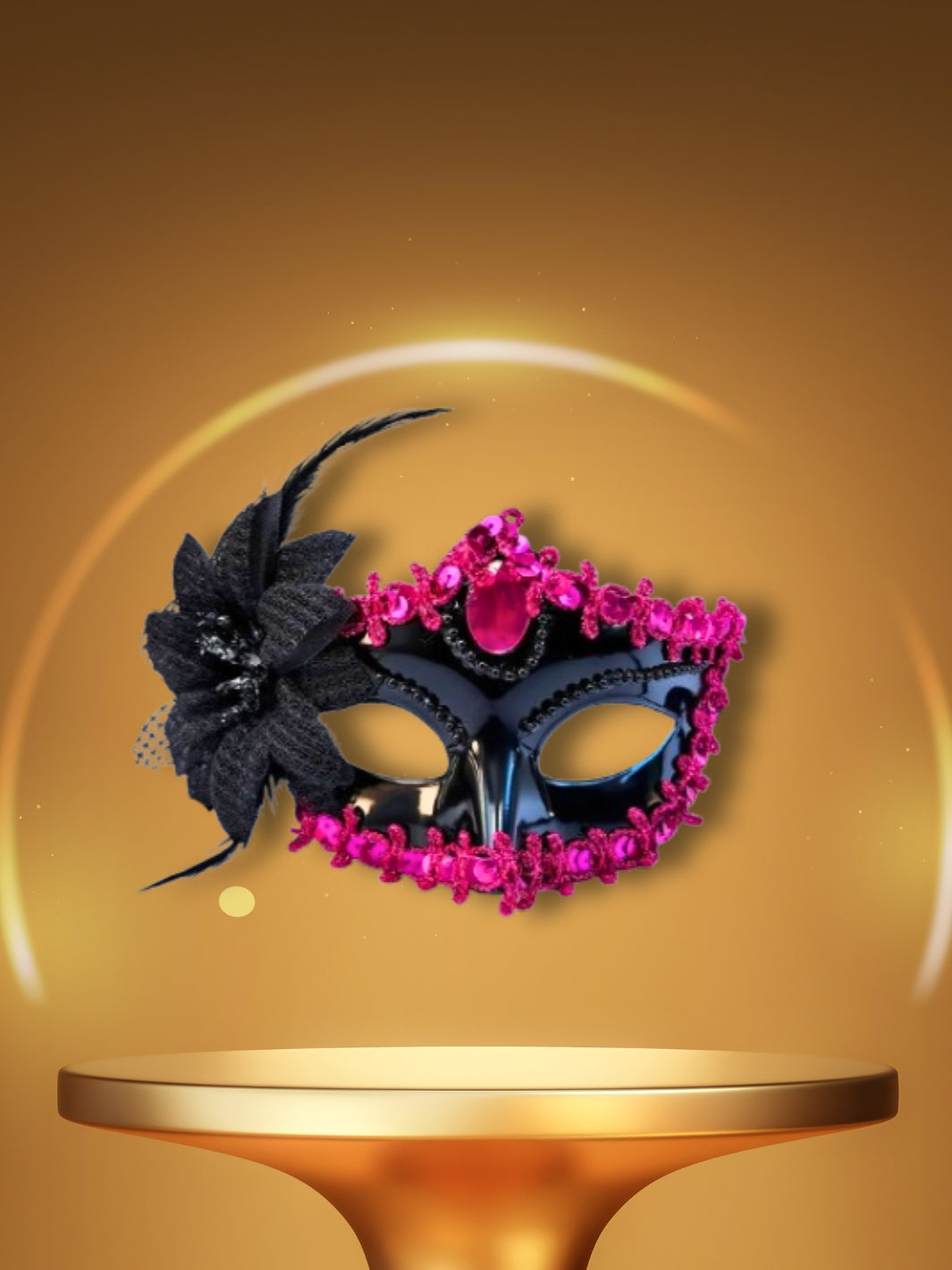 Masque Vénitien | L'Éclat Rose