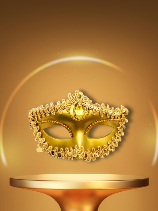 Masque Vénitien | La Sérénité Doré
