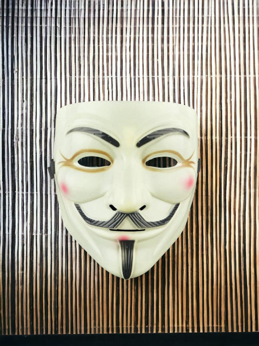 Masque Anonymous<br>Blanc Cassé