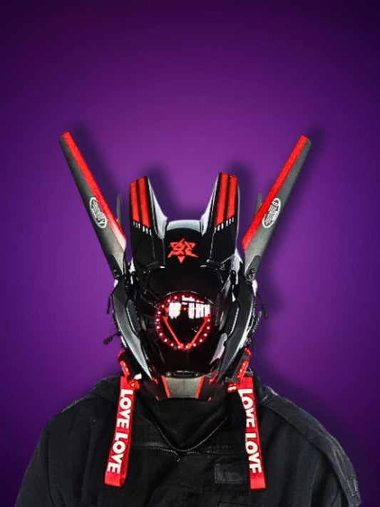 Masque Cyberpunk<br>Rouge
