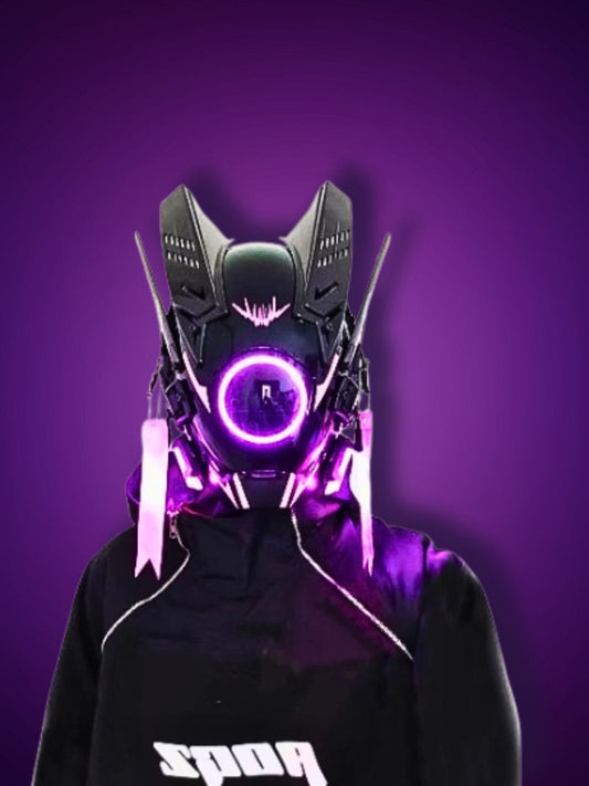 Masque Cyberpunk<br>Violet