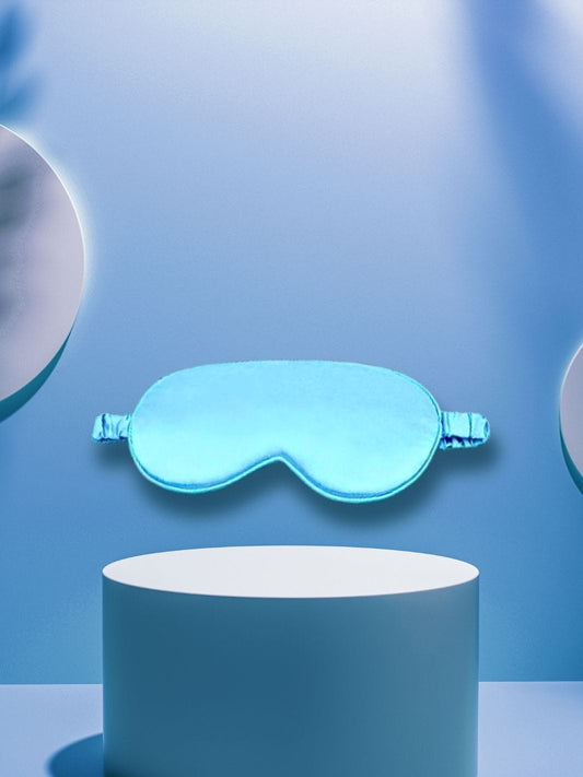 Masque De Nuit | Le Satiné<br>Bleu Clair