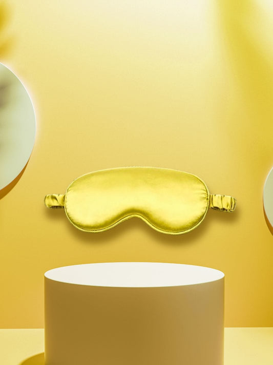 Masque De Nuit | Le Satiné<br>Jaune Flash