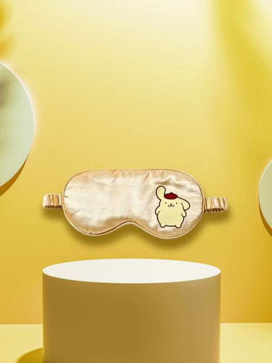 Masque De Nuit | Le Satiné<br>Jaune Pastel