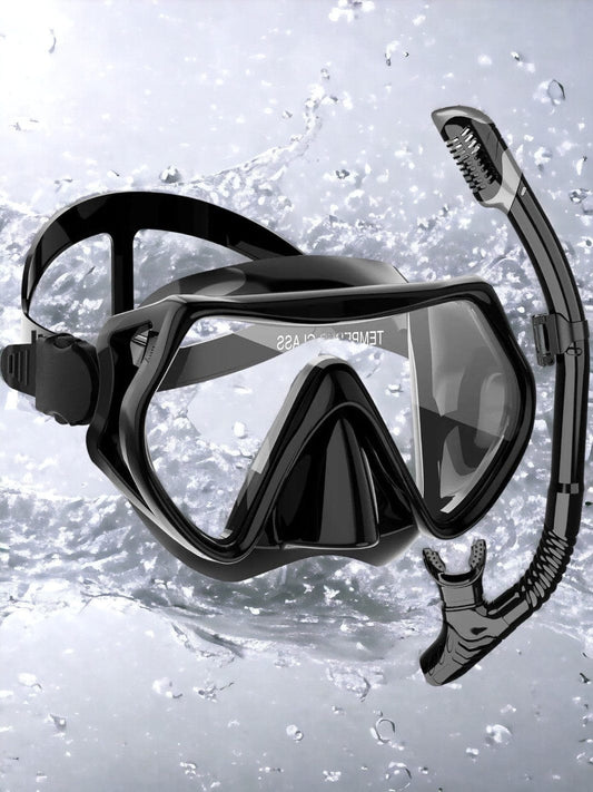 Masque De Plongée | Crystalwave<br>Noir Masque De Plongée | Crystalwave Noir