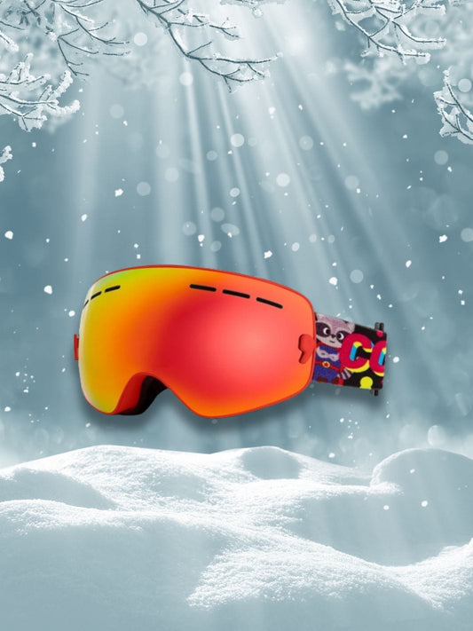 Masque De Ski Enfant<br>Orange