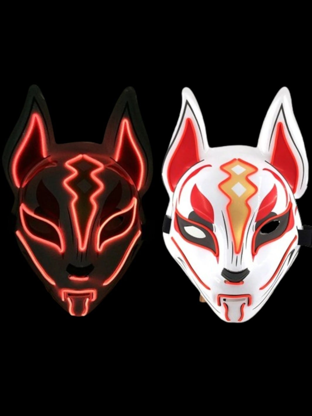 Masque Led | Foxy<br>Rouge