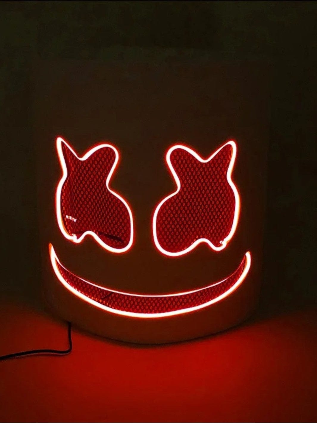 Masque Led | Marshmello Rouge – L'Univers Masqué