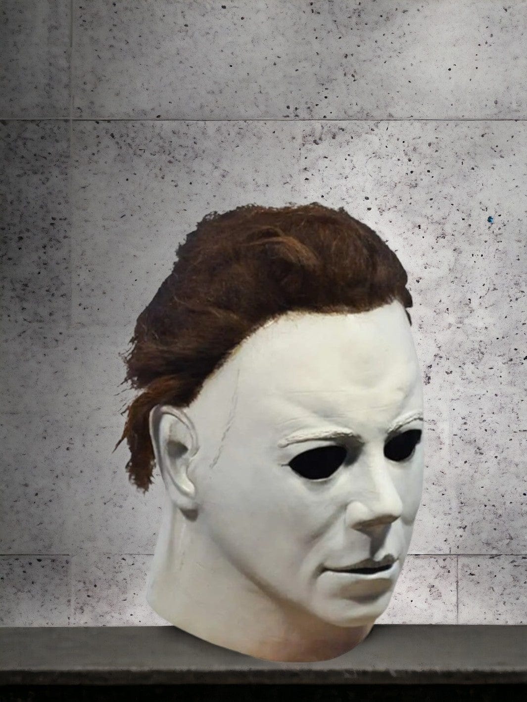 Maschera Michael Myers Halloween - Testa Intera In Lattice Con Capelli, Modello 1978, Per Adulti, Taglia Unica - Foto 5