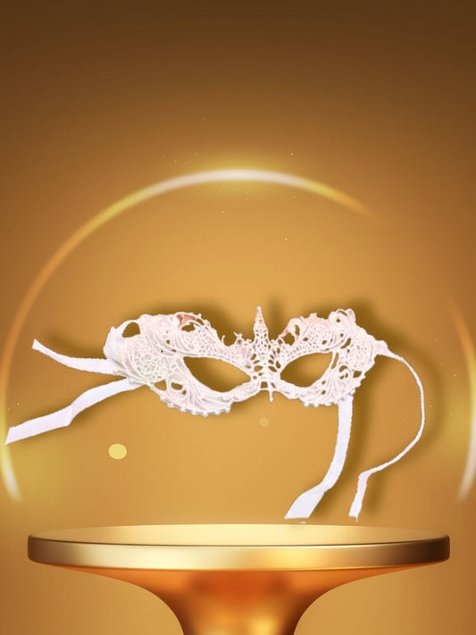 Masque Vénitien | L'Ornement<br>Blanc