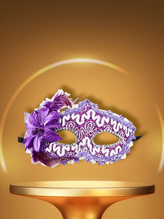 Masque Vénitien | Le Charmeur<br>Violet