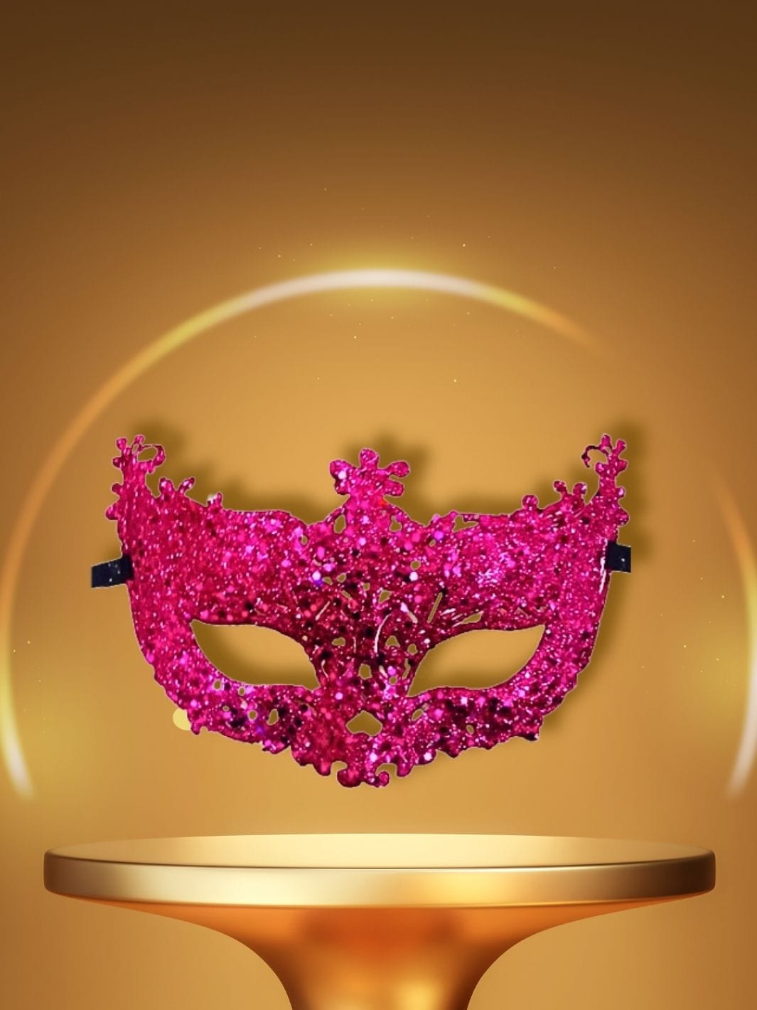 Masque Vénitien | Le Serti<br>Rose